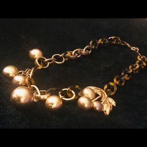 J. Crew Collection 24” cherry necklace